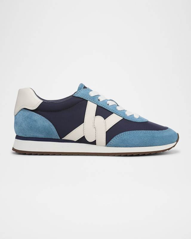 Penrose Mixed Leather Runner Sneakers